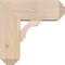 Ekena Millwork Olympic Craftsman Smooth Bracket w/ Offset Brace, Douglas Fir, 7 1/2"W x 18"D x 18"H BKT0806X18X18OLY04SDF - alternate 4